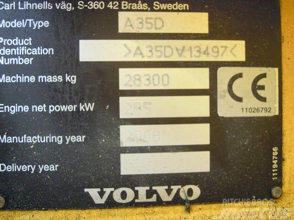 Volvo A35D Karjeriniai savivarčiai