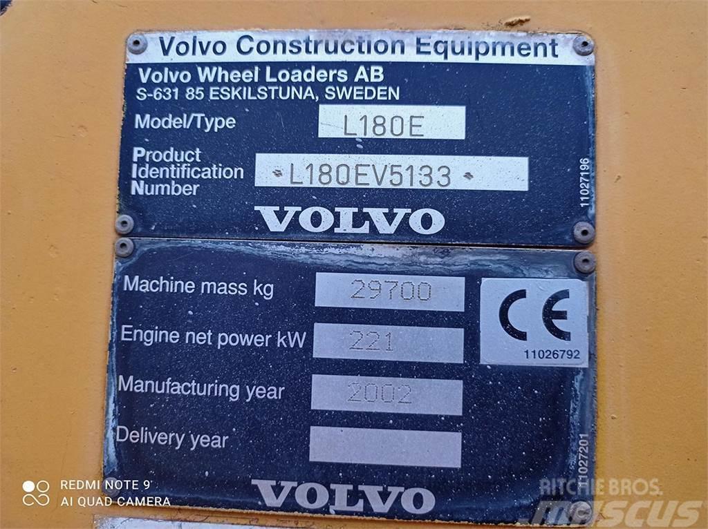 Volvo L180E Naudoti ratiniai krautuvai