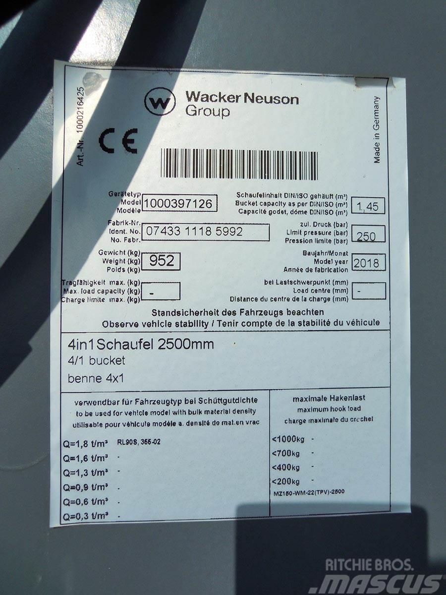 Wacker Neuson 4/1 2480mm 1,30m3 Kita