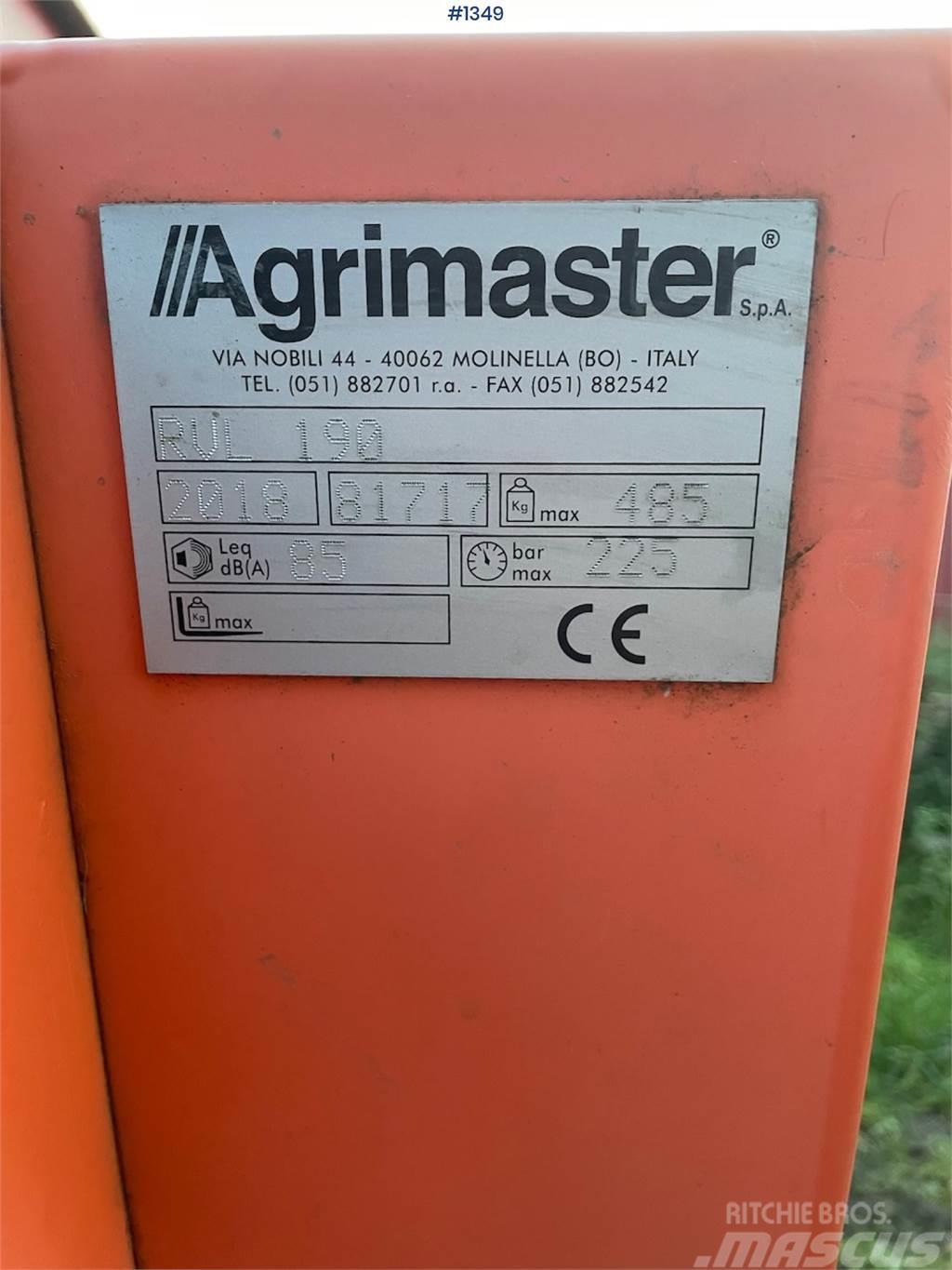 Agrimaster RVL 190 Kiti pašarų derliaus nuėmimo įrengimai