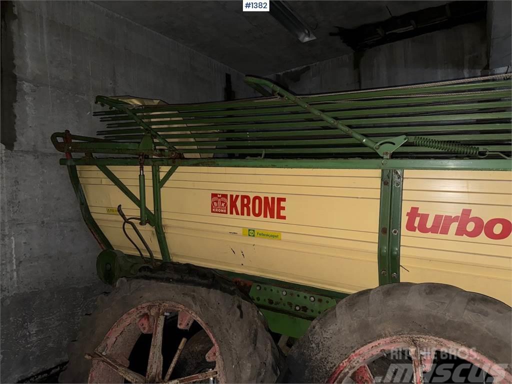 Krone Turbo 2500 Kiti pašarų derliaus nuėmimo įrengimai