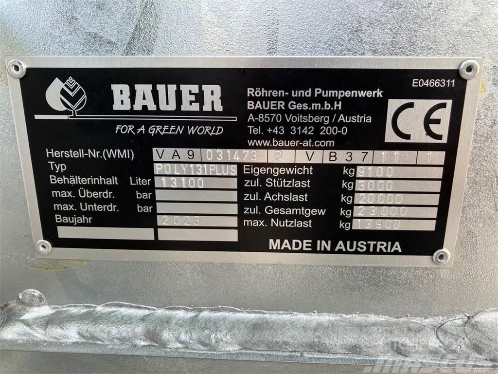 Bauer Poly 131 Srutų cisternos