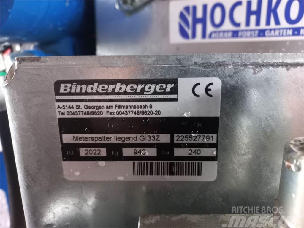 Binderberger GI 33 Z Medžių skaldymo, pjovimo ir lupimo įrengimai