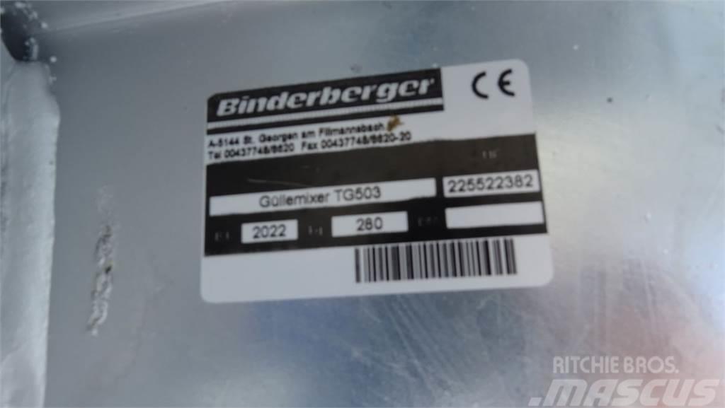 Binderberger T 503 / T603 Kita tręšimo technika