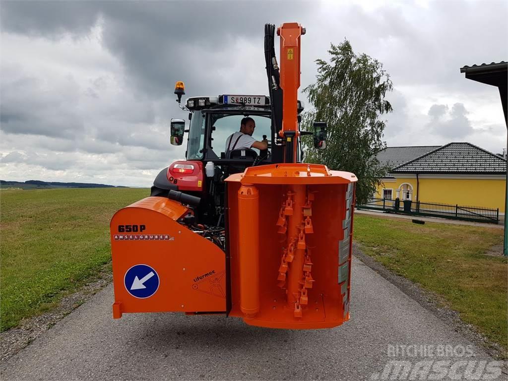  Tifermec Böschungsmäher 650 P 6,5 meter Reichweite Sodo traktoriukai-vejapjovės
