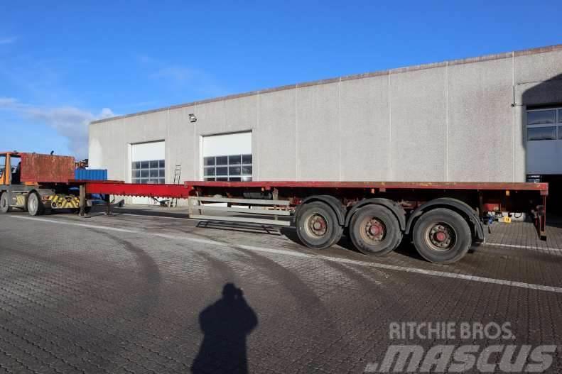 Dennison Udtrækkelig Bortinių sunkvežimių priekabos su nuleidžiamais bortais