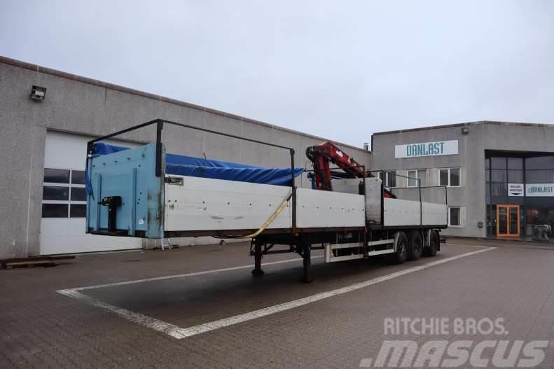 Kel-Berg Dobbelt lad Bortinių sunkvežimių priekabos su nuleidžiamais bortais
