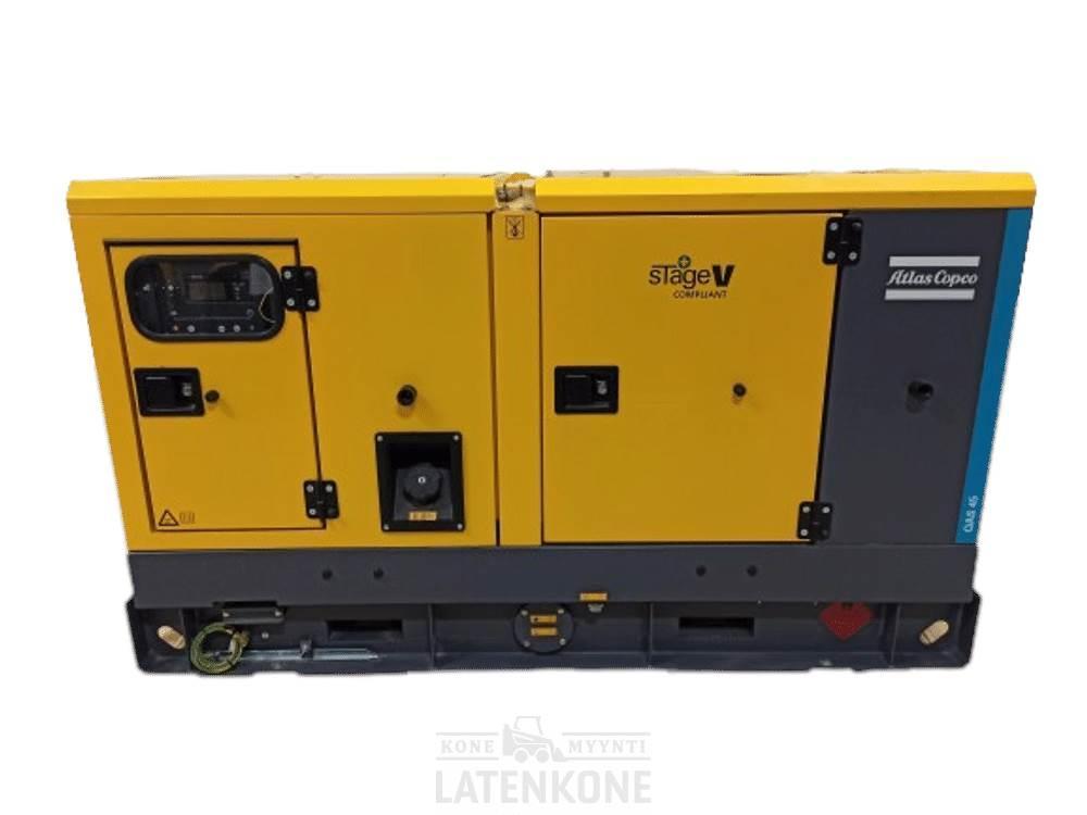 Atlas Copco QAS 45 50 Hz Generaattori StageV Box Dyzeliniai generatoriai