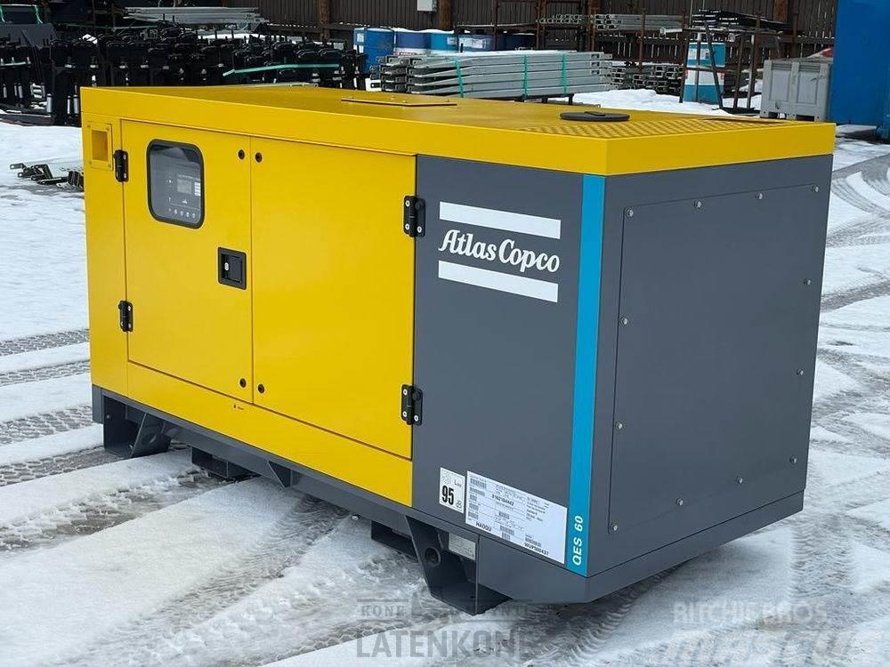 Atlas Copco QES 60 CUD 50 Hz Generaattori Dyzeliniai generatoriai