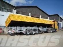 Lider 2021 Model NEW trailer Manufacturer Company READY Bortinių sunkvežimių priekabos su nuleidžiamais bortais