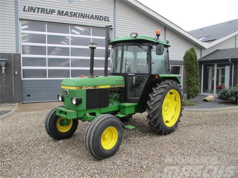 John Deere 2040 Velholdt snild traktor Traktoriai