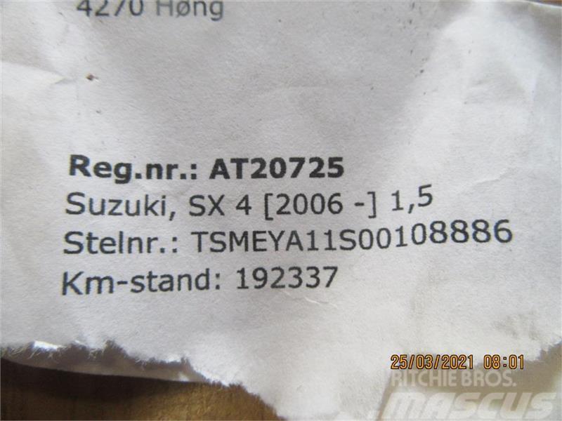  - - -  4 Komplet hjul for Suzuki SX4 Kiti priedai