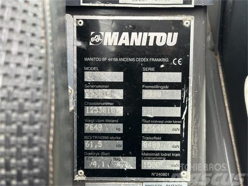 Manitou MT932 Teleskopiniai krautuvai