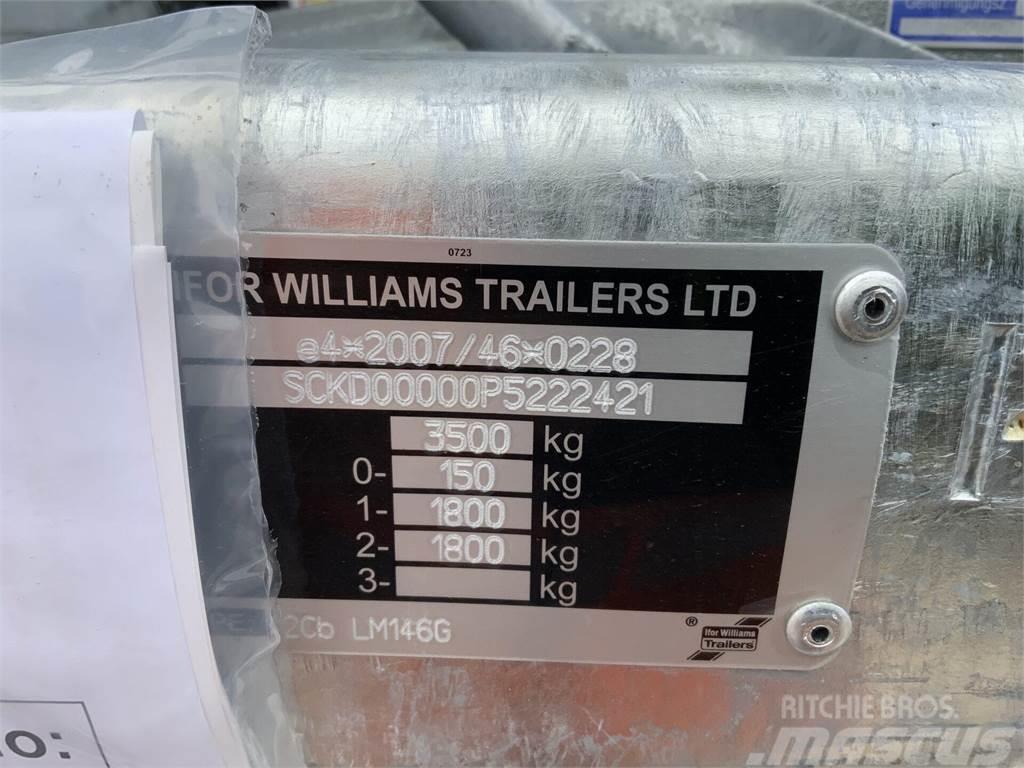 Ifor Williams LM146G Flat Bed Trailers - New and Unused! Kita žemės ūkio technika