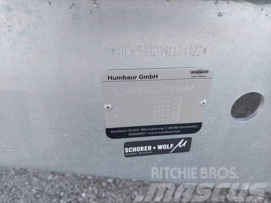HUMBAUR HS654020 BS TIEFLADERANHäNGER MIT AUFFAHRRAMPEN, V Mažų aukščių krautuvai