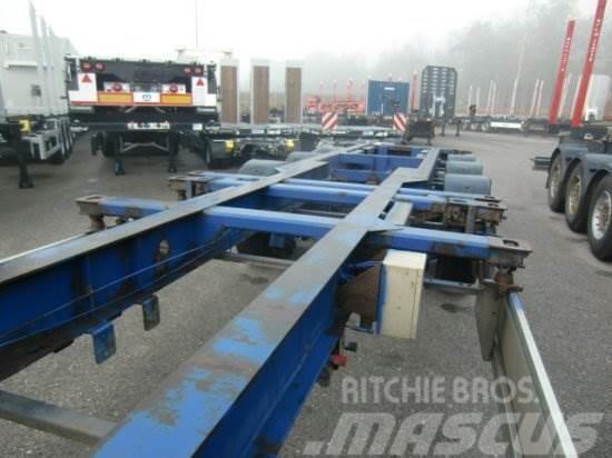 RENDERS RS945 CONTAINERCHASSIS, 2X20FT,1X40FT,1X45FT Kitos puspriekabės