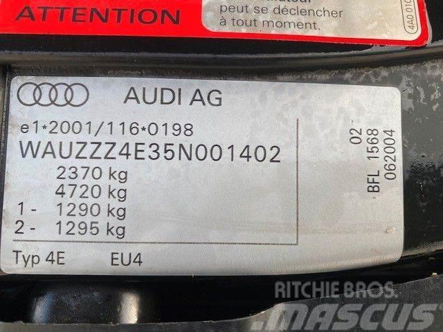 Audi A8 3.7 tiptronic quattro vin 402 Lengvieji automobiliai