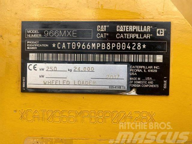 CAT 966 MXE **BJ2017 *10000/ZSA/Klima/German Machine Naudoti ratiniai krautuvai