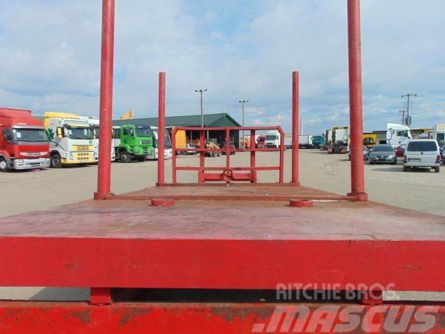  container / trailer for wood / rool off tipper Karkasiniai krautuvai