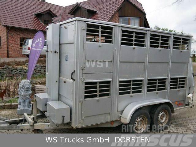  Finkl 2 Stock Doppelstock Gyvulių pervežimo priekabos