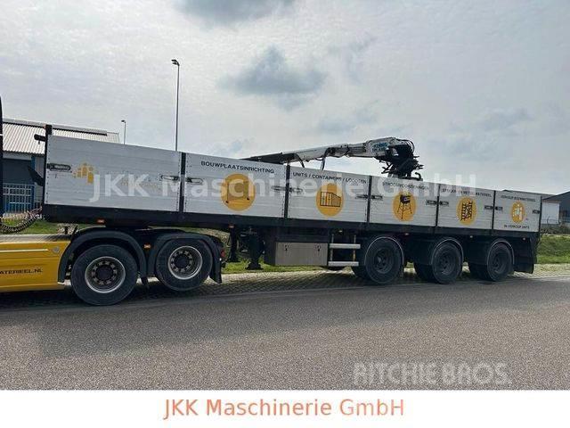 Floor FLO 17 30H2 Kennis Kran 14 Tonnen Bortinių sunkvežimių priekabos su nuleidžiamais bortais