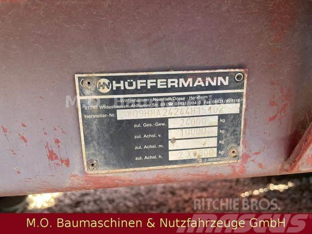 Hüffermann HMA 24.24 / Muldenanhänger / 24t Konteinerių priekabos