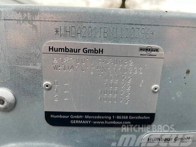 Humbaur FTK204020, Standort: FR/Corcelles Autovežių priekabos