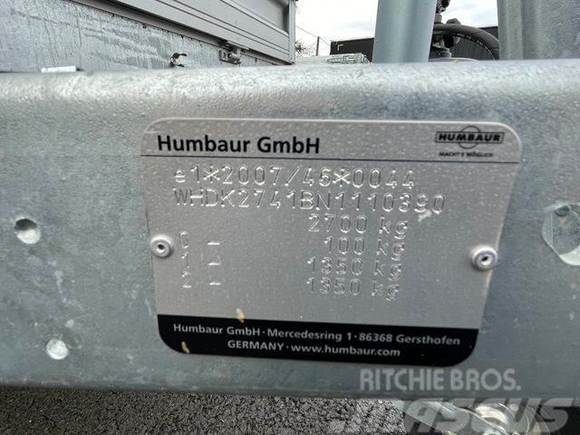 Humbaur HUK273117, Standort: FR/Corcelles Platformos / Pakrovimas iš šono