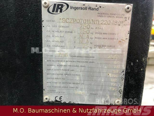 Ingersoll Rand Kompressor / 7 bar / 750 Kg Kiti naudoti statybos komponentai