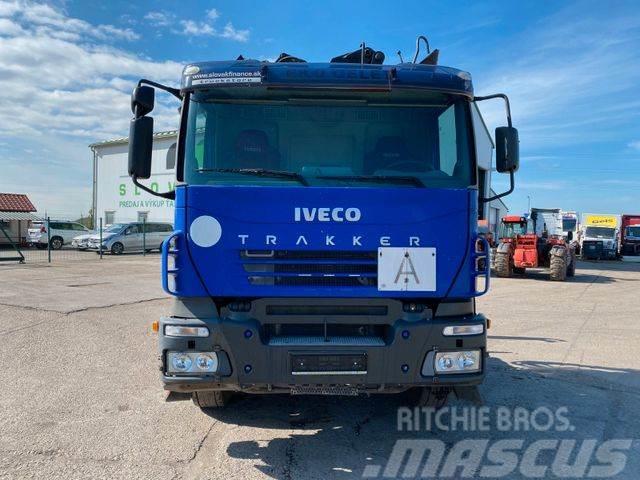 Iveco TRAKKER 440 6x4 for containers with crane,vin872 Automobiliniai kranai