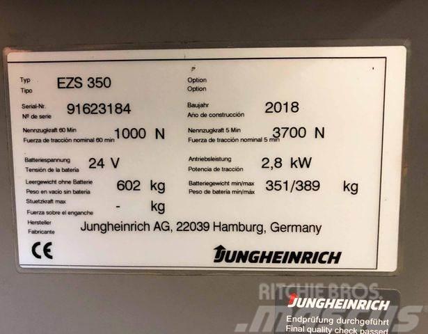 Jungheinrich EZS 350 - BJ. 2018 - NUR 1.606 STD. Kita
