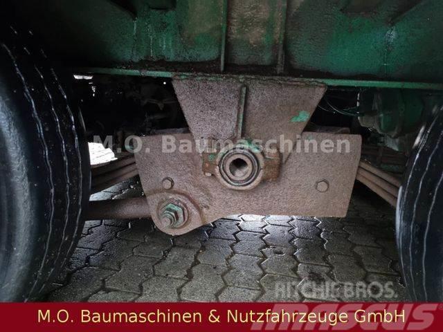 Kaiser SSB 335 / 3 Achser / Blatt / Hydr. Rampen / 34t Žemo iškrovimo puspriekabės