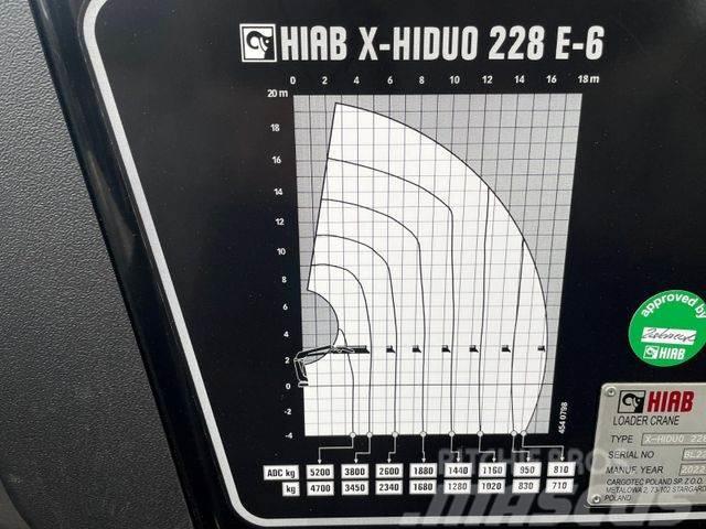  Kran Hiab X Hiduo 228-6 Automobiliniai kranai