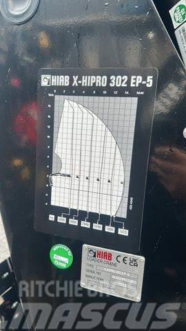  Kran HIAB X-HiPro 302 EP-5 Automobiliniai kranai