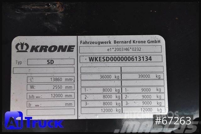 Krone SDK 27, Koffer, 1 Vorbesitzer, TÜV 08/2024 Dengtos puspriekabės
