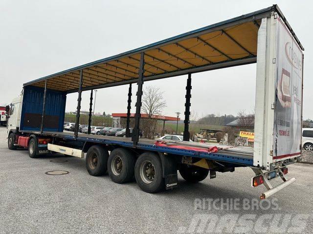 Krone TAUTLINER Bortinių sunkvežimių priekabos su nuleidžiamais bortais