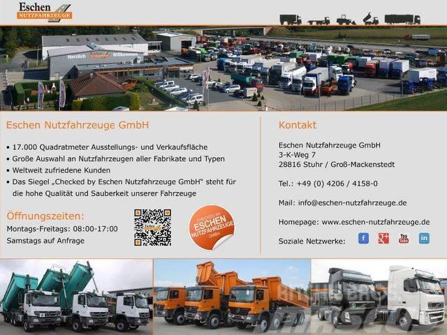 Langendorf 20/24 | Kran MKG HLK330*hydr. Klappen*Reifen:90% Bortinių sunkvežimių priekabos su nuleidžiamais bortais