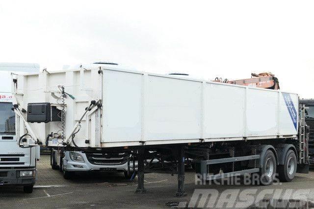 Langendorf SSH 20/25, Kalksandstein, Kran Atlas AK330.2V Bortinių sunkvežimių priekabos su nuleidžiamais bortais