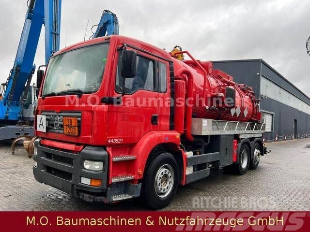 MAN TGA26.313/6x4 /Kutschke Saug u. Spühlwagen / Kombinuotos paskirties / vakuuminiai sunkvežimiai