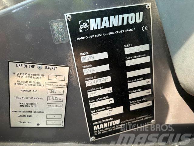 Manitou MRT 2540 P manipulator vin 065 Frontaliniai krautuvai ir ekskavatoriai