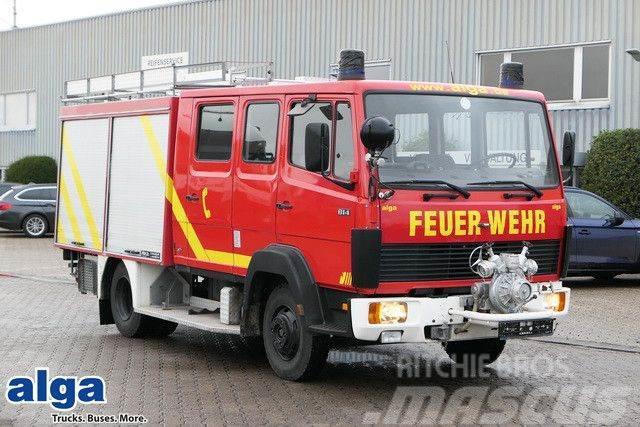 Mercedes-Benz 814 F 4x2, Pumpe, DOKA, Feuerwehr, 26tkm Kita