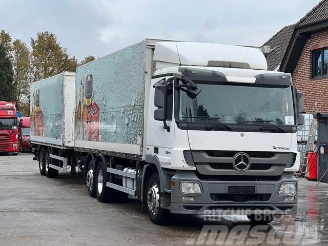 Mercedes-Benz Actros 2541 L 6x2 und Boese BTA 7.3 LBW Gėrimų tiekimo sunkvežimiai