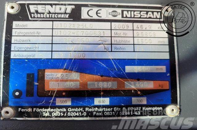 Nissan U1D2A25LQ LPG (dujiniai) krautuvai