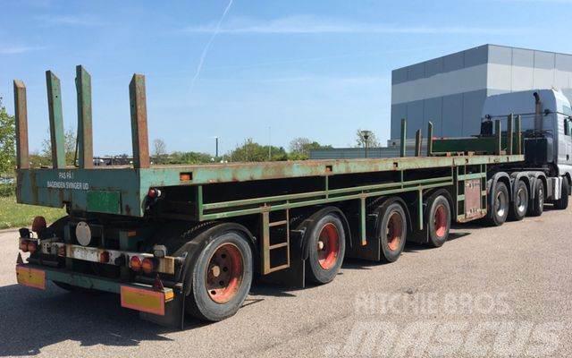Nooteboom Ballast trailer Bortinių sunkvežimių priekabos su nuleidžiamais bortais