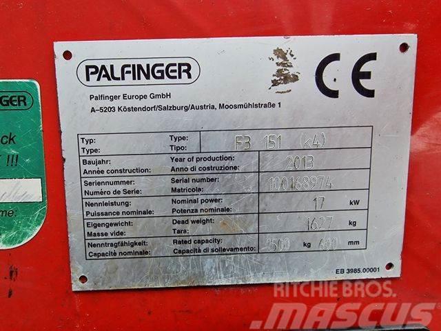 Palfinger F3 151 (k4) / Mitnahmestapler Šakiniai krautuvai - Kita