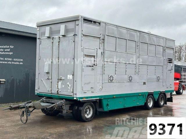Pezzaioli RBA 31 C 3-Stock Viehtransport Gyvulių pervežimo priekabos