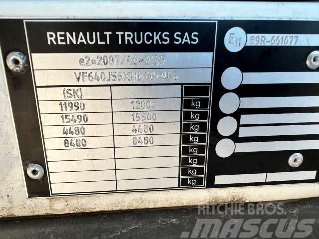 Renault D frigo manual, EURO 6 VIN 904 Vilkikai šaldytuvai