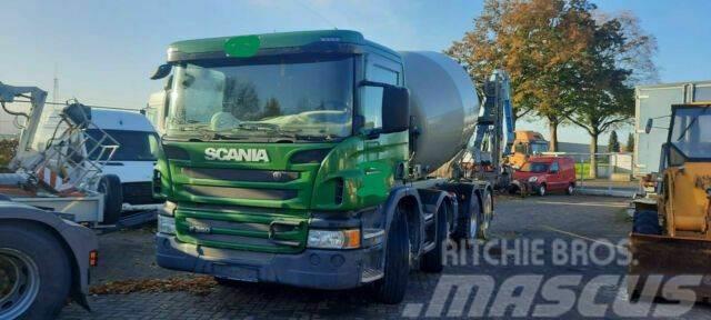 Scania 2x P360 Betonmischer 8x4 Blatt/Blatt E6 Betonvežiai