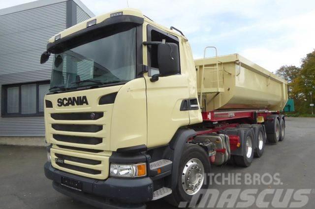 Scania G 450 6x4 Unfkompl. Zug Carnehl CHKS/HH Unfall Naudoti vilkikai