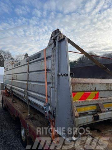 Scania MEILLER 2 SEITENKIPPER OHNE HILFSRAHMEN STEMPL)) Savivarčių priekabų vilkikai